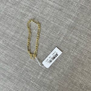 Gorjana Gold Paperclip Link Bracelet